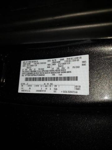 Photo 10 from auction – 2020 FORD F150 SUPER with VIN 1FTEX1EP9LFC64932