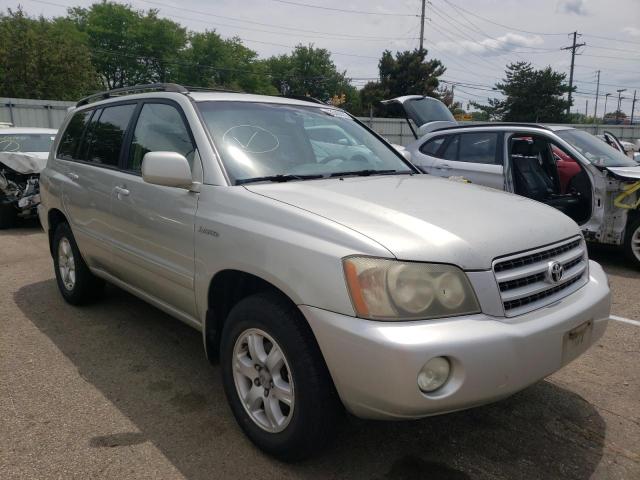 TOYOTA HIGHLANDER 2003 with VIN JTEHF21A130143835 - Photo from auction