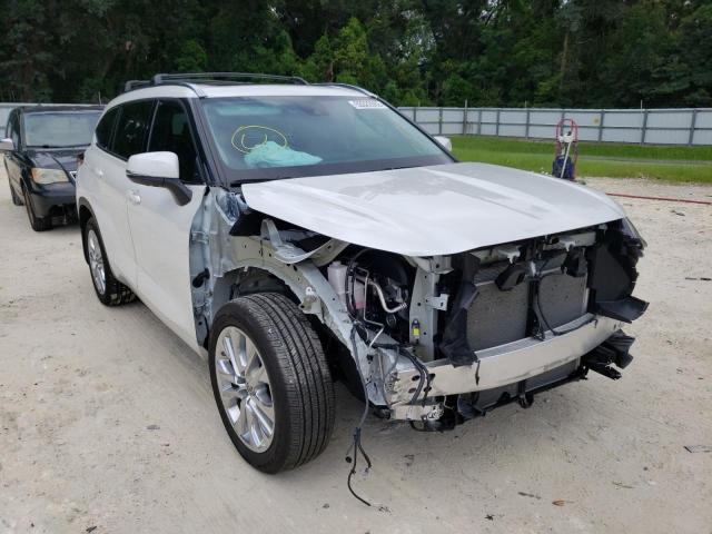 TOYOTA HIGHLANDER 2021 with VIN 5TDDZRBH3MS544400 - Photo from auction