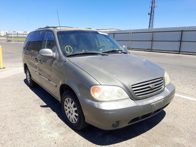 KIA SEDONA EX 2003 with VIN KNDUP131436456043 - Photo from auction