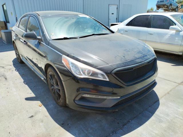 HYUNDAI SONATA SPO 2015 with VIN 5NPE34AB9FH046717 - Photo from auction