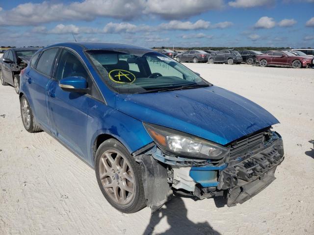 FORD FOCUS SE 2015 with VIN 1FADP3K25FL327214 - Photo from auction