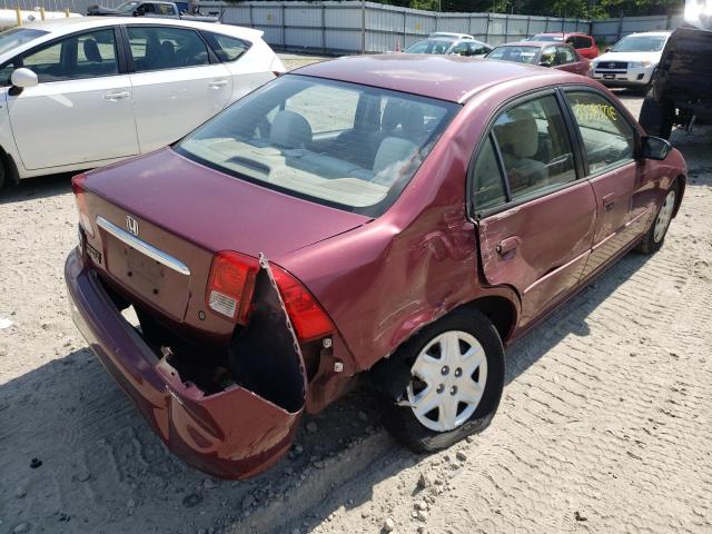 Photo 9 from auction – 2003 HONDA CIVIC LX with VIN 2HGES16573H620855