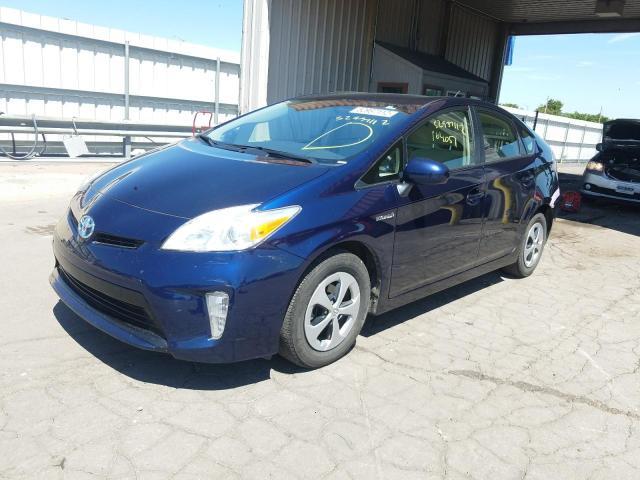 Photo 2 from auction – 2013 TOYOTA PRIUS with VIN JTDKN3DU4D1690926
