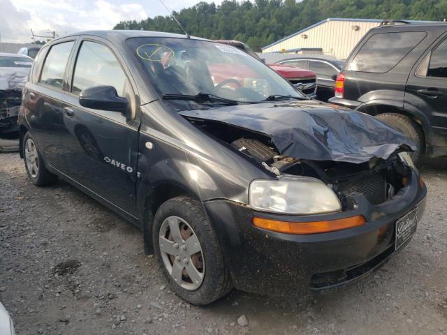 CHEVROLET AVEO BASE 2008 with VIN KL1TD66698B134447 - Photo from auction