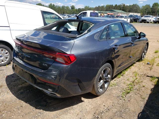 Photo 4 from auction – 2021 KIA K5 EX with VIN 5XXG34J20MG015017