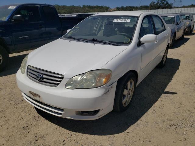 Photo 2 from auction – 2003 TOYOTA COROLLA CE with VIN JTDBR32E730009470