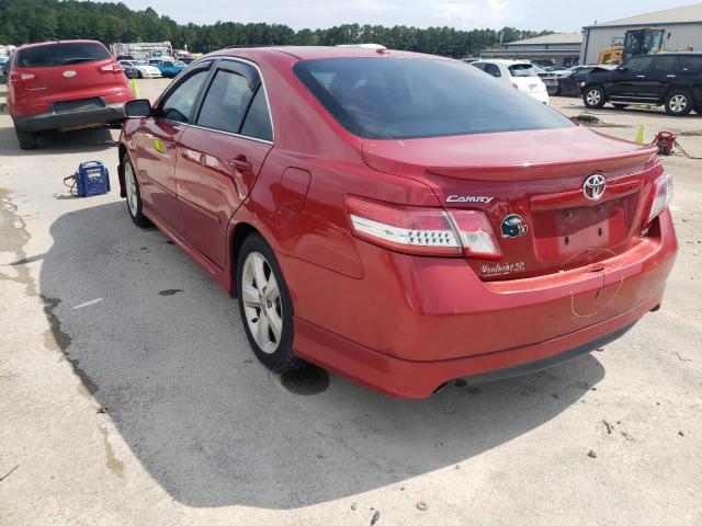 Photo 3 from auction – 2010 TOYOTA CAMRY BASE with VIN 4T1BF3EK7AU109936