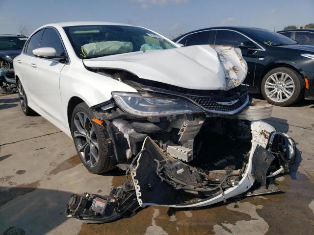 CHRYSLER 200 C 2015 with VIN 1C3CCCCG7FN549029 - Photo from auction
