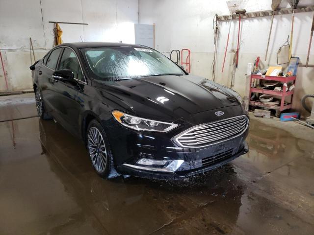 FORD FUSION SE 2017 with VIN 3FA6P0H90HR292369 - Photo from auction