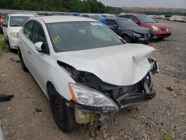 NISSAN SENTRA S 2014 with VIN 3N1AB7AP4EY307853 - Photo from auction