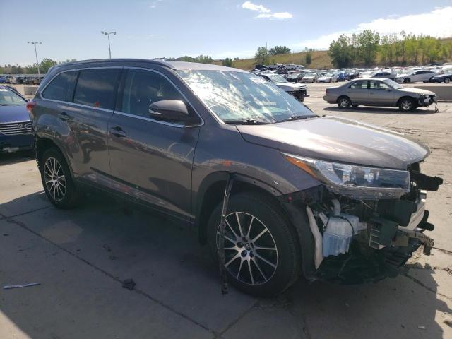 TOYOTA HIGHLANDER 2017 with VIN 5TDJZRFH3HS421876 - Photo from auction