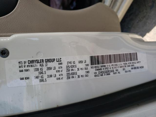 Photo 10 from auction – 2013 DODGE GRAND CARA with VIN 2C4RDGCG6DR516436