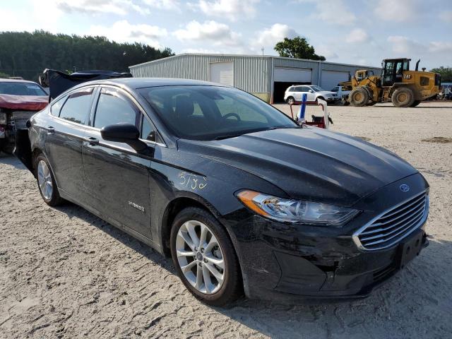 FORD FUSION SE 2019 with VIN 3FA6P0LU6KR225665 - Photo from auction