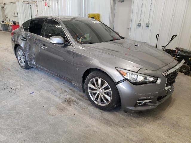 INFINITI Q50 BASE 2015 with VIN JN1BV7AR1FM423271 - Photo from auction