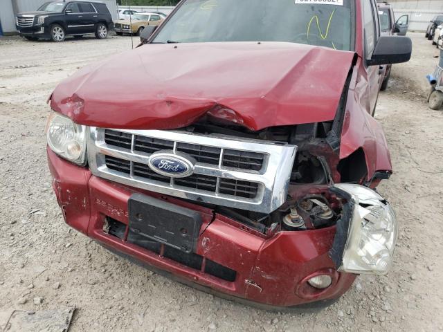 Photo 9 from auction – 2012 FORD ESCAPE XLT with VIN 1FMCU0D77CKA38337