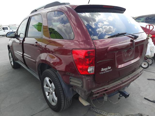 Photo 3 from auction – 2008 PONTIAC TORRENT with VIN 2CKDL33F186297401