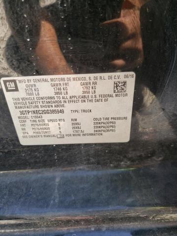 Photo 10 from auction – 2016 GMC SIERRA C15 with VIN 3GTP1NEC2GG385949