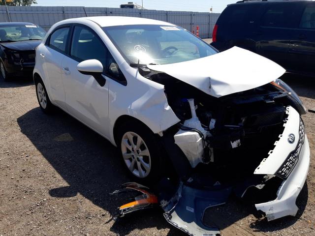 KIA RIO LX 2015 with VIN KNADM5A33F6426800 - Photo from auction