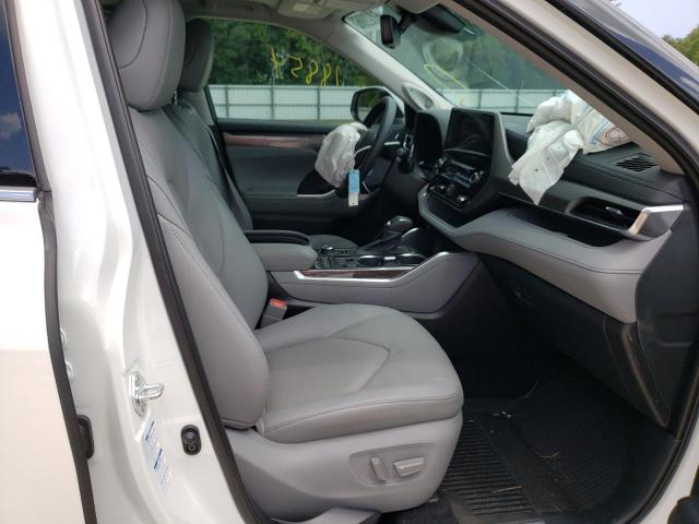 Photo 5 from auction – 2021 TOYOTA HIGHLANDER with VIN 5TDDZRBH3MS544400
