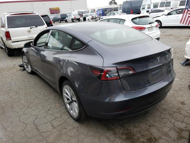 Photo 3 from auction – 2022 TESLA MODEL 3 with VIN 5YJ3E1EB7NF145754