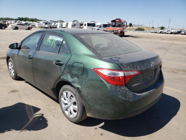 Photo 3 from auction – 2014 TOYOTA COROLLA L with VIN 5YFBURHE8EP159668