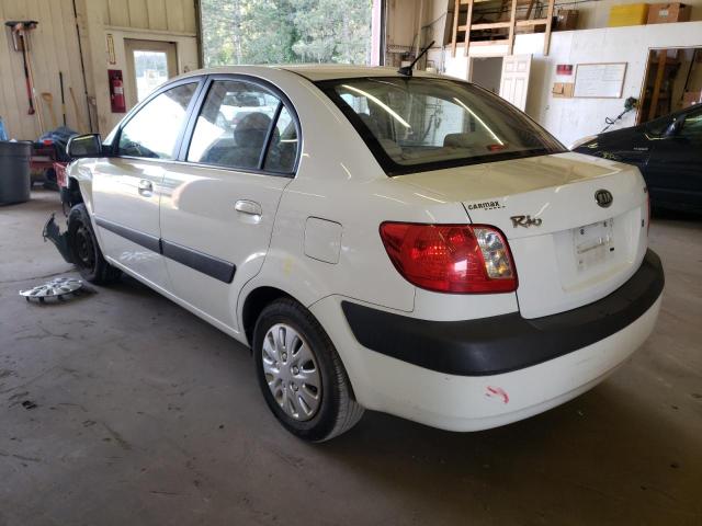 Photo 3 from auction – 2007 KIA RIO BASE with VIN KNADE123776217128
