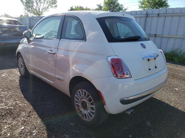 Photo 3 from auction – 2012 FIAT 500 LOUNGE with VIN 3C3CFFCR8CT201973