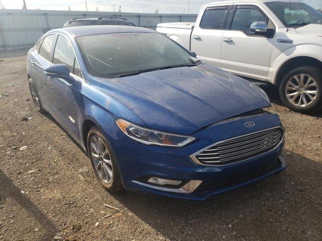 FORD FUSION SE 2017 with VIN 3FA6P0PU8HR148168 - Photo from auction
