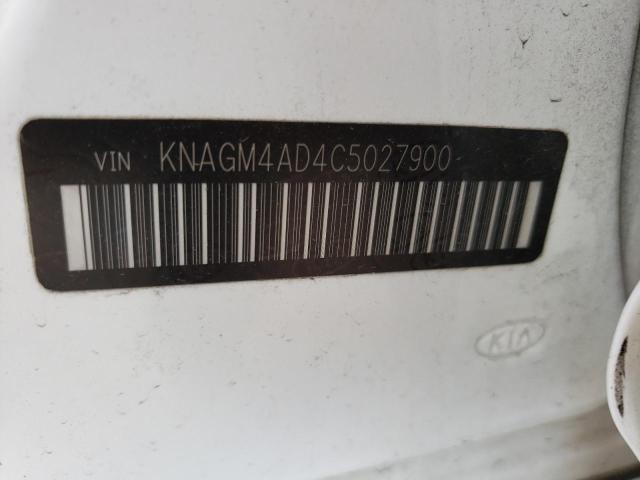 Photo 10 from auction – 2012 KIA OPTIMA HYB with VIN KNAGM4AD4C5027900
