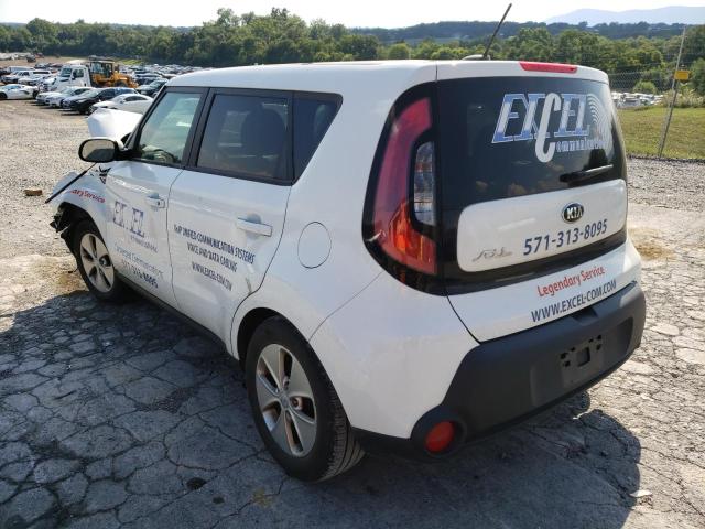 Photo 3 from auction – 2016 KIA SOUL with VIN KNDJN2A28G7262450