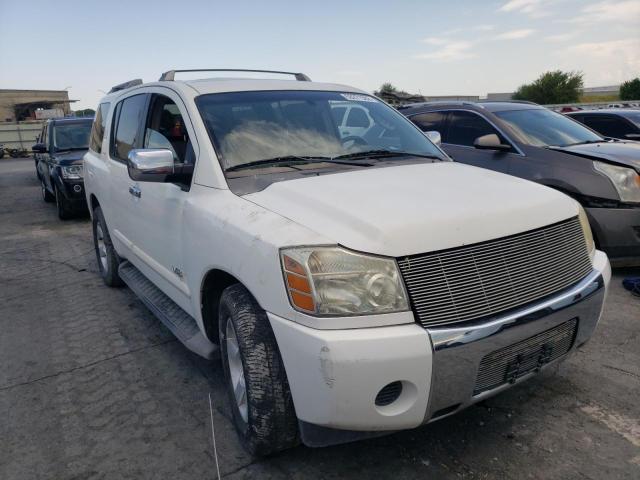 NISSAN ARMADA SE 2007 with VIN 5N1AA08A27N704837 - Photo from auction