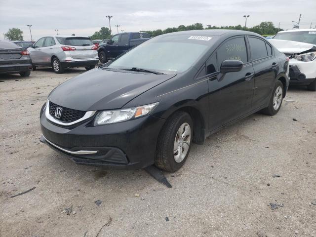 Photo 2 from auction – 2014 HONDA CIVIC LX with VIN 19XFB2F53EE061165