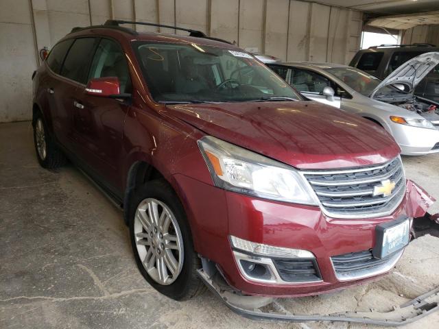 CHEVROLET TRAVERSE L 2015 with VIN 1GNKRGKD4FJ245823 - Photo from auction