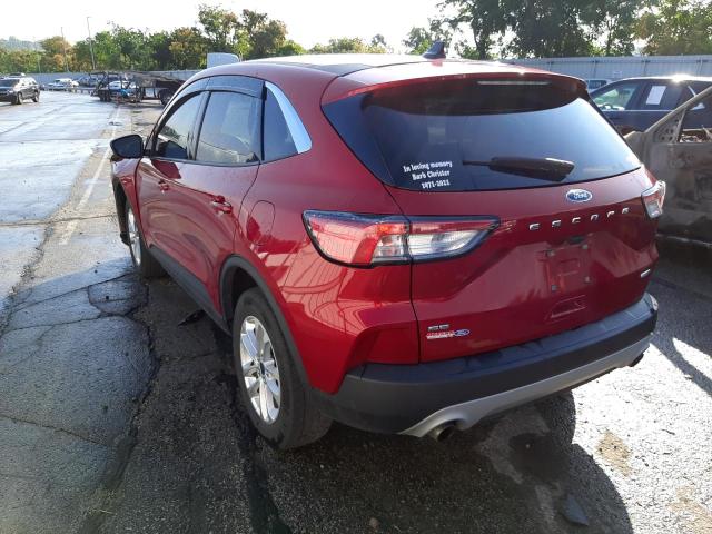 Photo 3 from auction – 2020 FORD ESCAPE SE with VIN 1FMCU9G6XLUA97796
