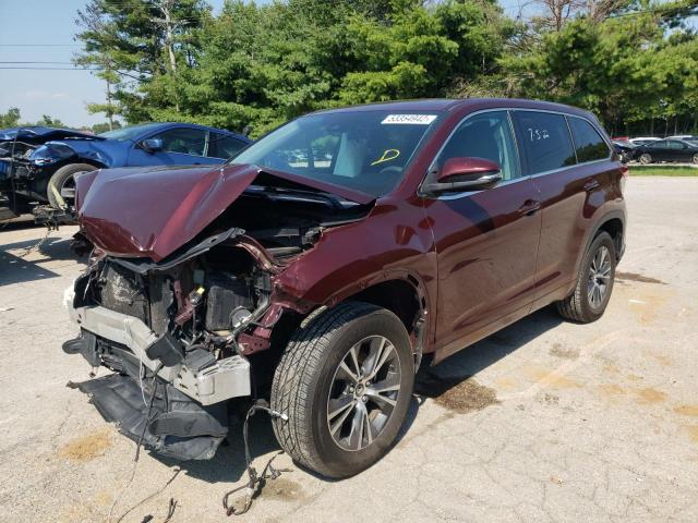 Photo 2 from auction – 2017 TOYOTA HIGHLANDER with VIN 5TDZARFH1HS024466