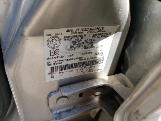 Photo 10 from auction – 2011 FORD F250 SUPER with VIN 1FT7W2BT2BED10866