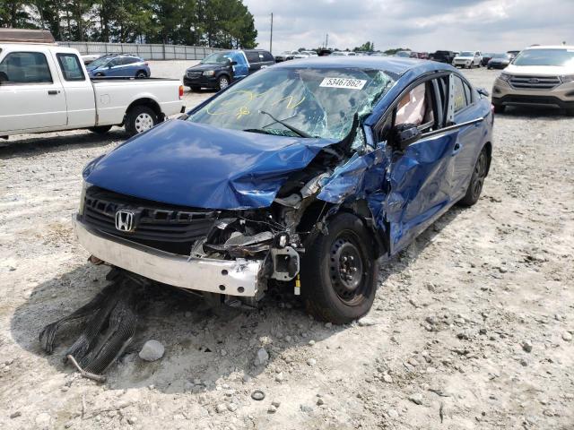 Photo 2 from auction – 2012 HONDA CIVIC LX with VIN 2HGFB2F5XCH501031