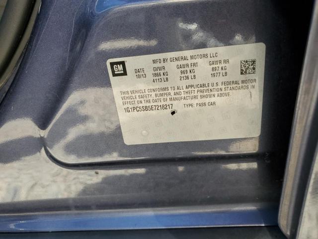 Photo 10 from auction – 2014 CHEVROLET CRUZE LT with VIN 1G1PC5SB5E7218217