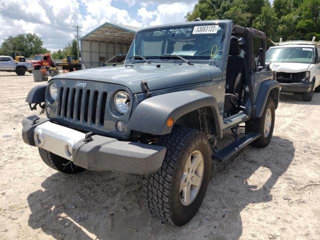 Photo 2 from auction – 2015 JEEP WRANGLER S with VIN 1C4AJWAG0FL674530