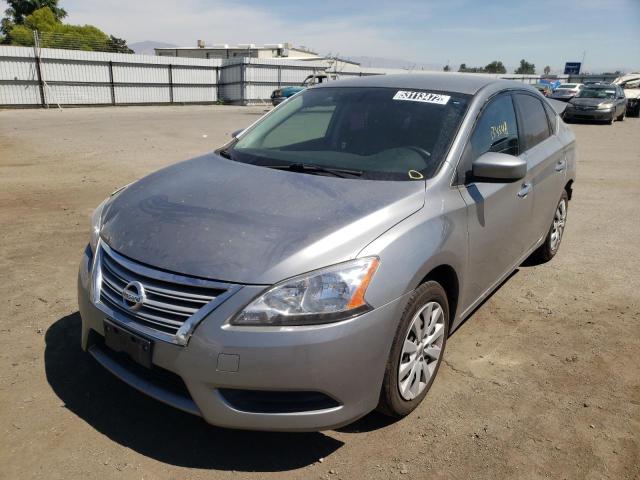 Photo 2 from auction – 2014 NISSAN SENTRA S with VIN 3N1AB7AP7EY225356