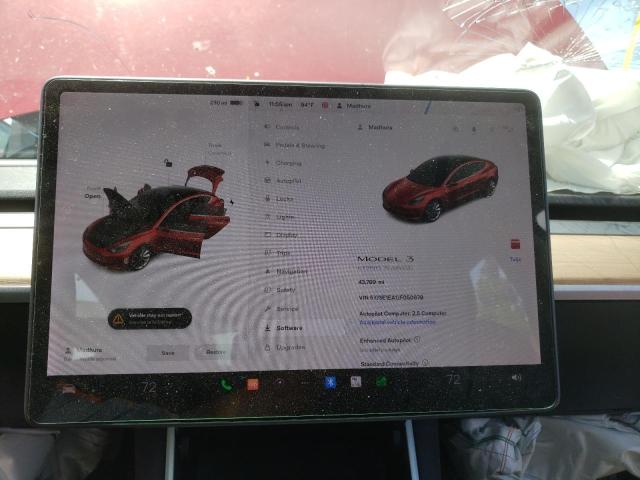 Photo 9 from auction – 2018 TESLA MODEL 3 with VIN 5YJ3E1EA1JF050978