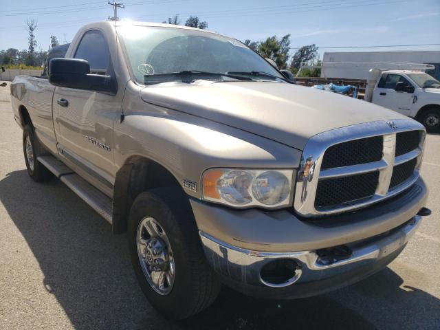 DODGE RAM 2500 S 2003 with VIN 3D7KU26D73G780197 - Photo from auction