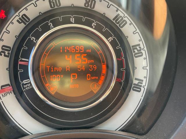 Photo 8 from auction – 2012 FIAT 500 POP with VIN 3C3CFFARGCT125432