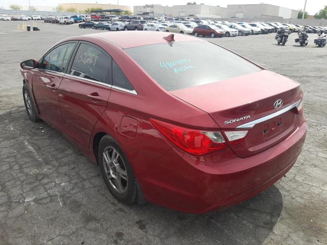 Photo 3 from auction – 2011 HYUNDAI SONATA GLS with VIN 5NPEB4AC9BH105965