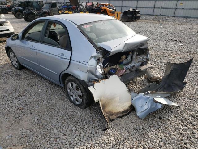 Photo 3 from auction – 2007 KIA SPECTRA with VIN KNAFE121675438104