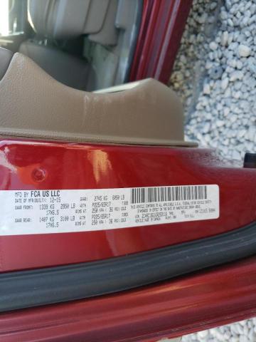 Photo 10 from auction – 2016 CHRYSLER TOWN & COU with VIN 2C4RC1BG1GR253116