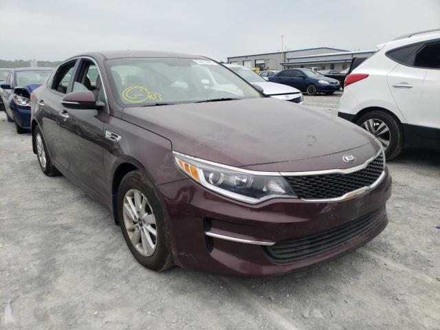 KIA OPTIMA LX 2017 with VIN 5XXGT4L3XHG155264 - Photo from auction