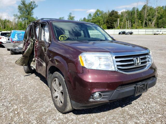 HONDA PILOT 2013 with VIN 5FNYF4H91DB035293 - Photo from auction