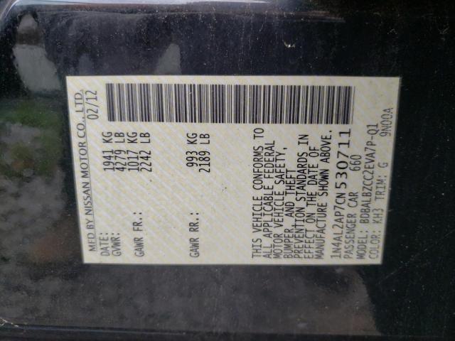 صورة رقم 10 من المزاد - 2012 NISSAN ALTIMA BAS مع VIN 1N4AL2AP7CN530711